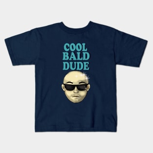 Cool bald dude Kids T-Shirt